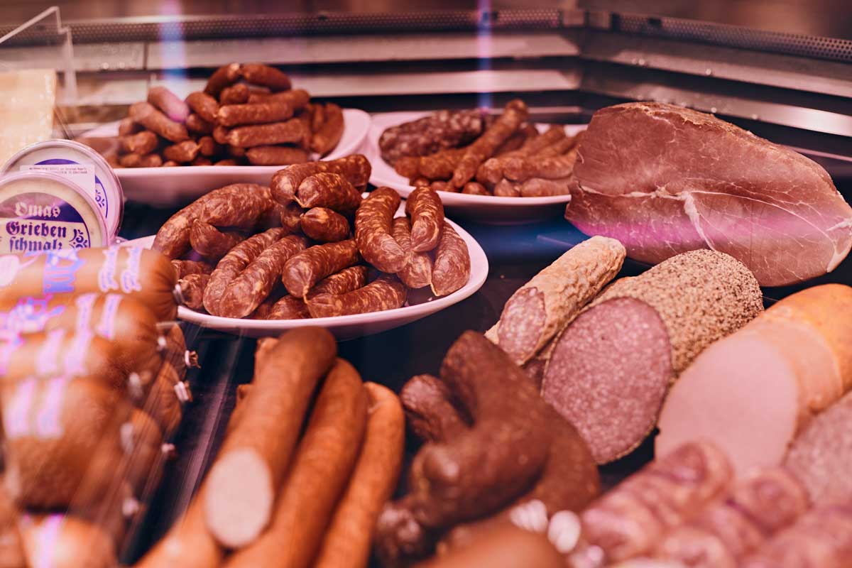 Wurstwaren Nahaufnahme