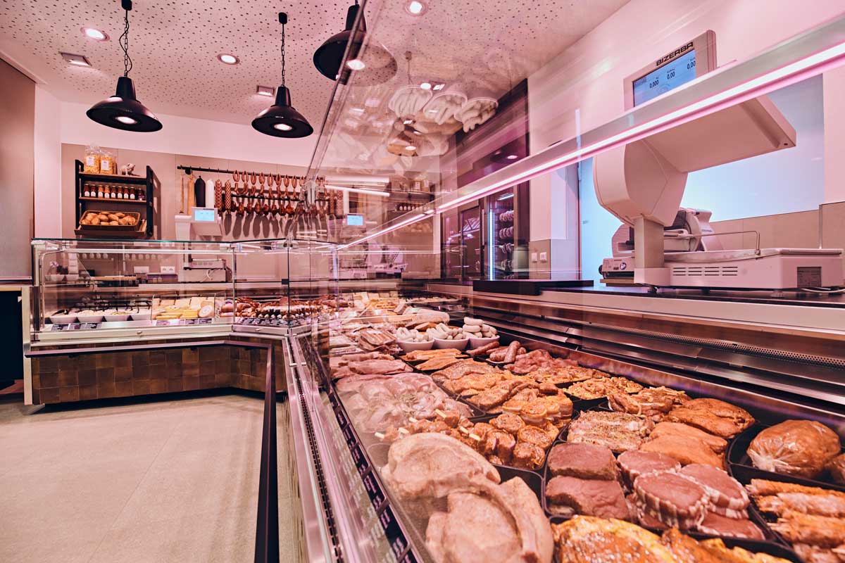 Frischetheke Metzgerei